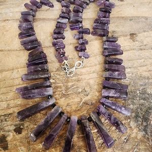 Amethyst necklace